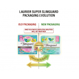 Laurier Super Slimguard Day 25cm 16s